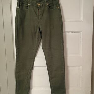 Michael Kors Olive Skinny Jeans